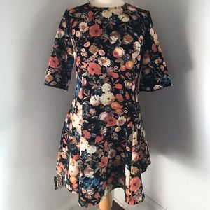 Muted Floral Dress